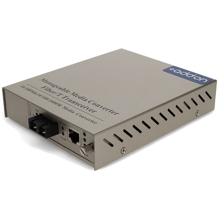 Add-On Addon 10/100/1000Base-Tx(Rj-45) To 1000Base-Lx(Sc) Smf 1310Nm 20Km ADD-MGMC-LX-2SC